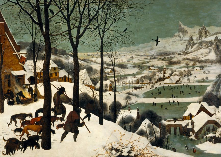 The Hunters in the Snow by Pieter Bruegel the Elder. 1565.