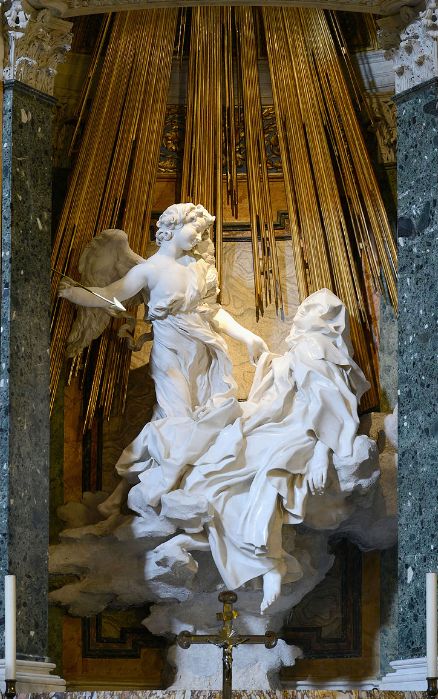 Ecstasy of Saint Teresa, Gian Lorenzo Bernini, 1647–1652