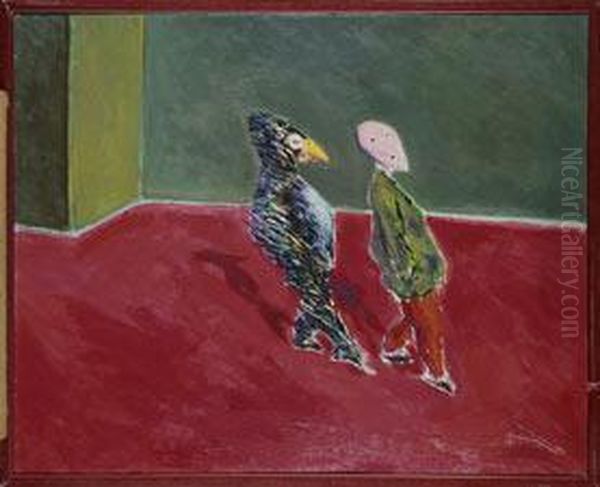 Sand Dance Oil Painting by David Seaton Smith