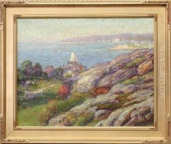 California Coast Oil Painting by Frederick Carl Smith