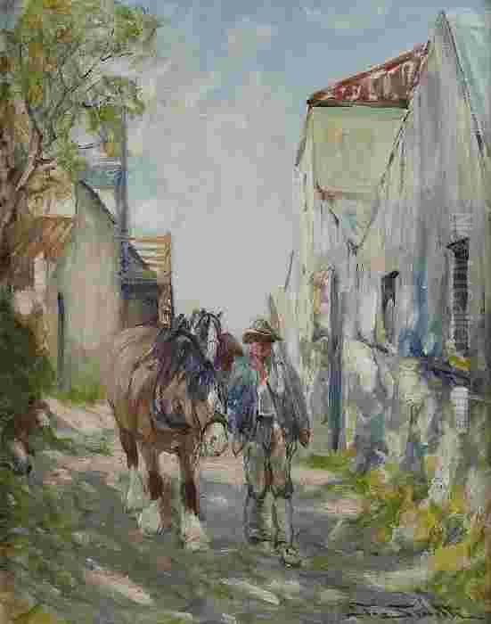 Homeward Bound Oil Painting by George Smith