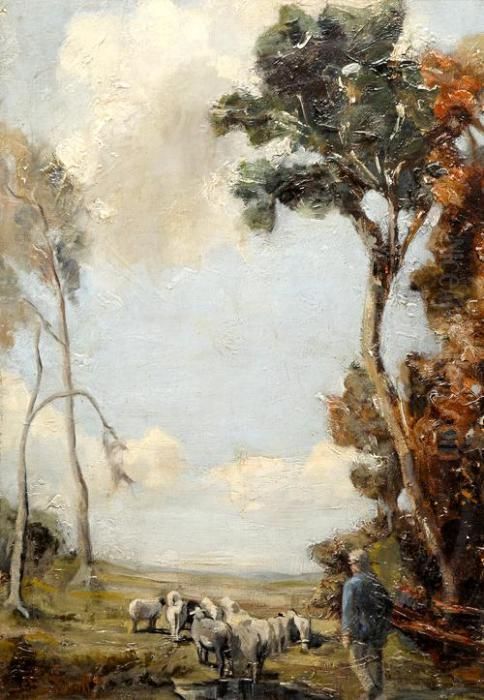 Homeward Bound Oil Painting by George Smith