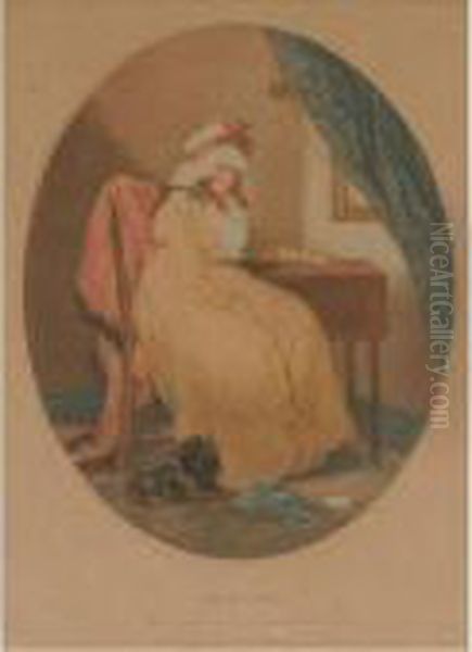 Rural Amusement Oil Painting by Joseph Raphael Smith