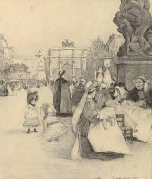 Ohne Titel Oil Painting by Alfred Sohn-Rethel