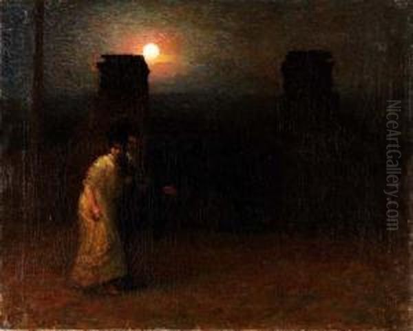 Dopo Il Teatro Oil Painting by Giorgio Soldaticz