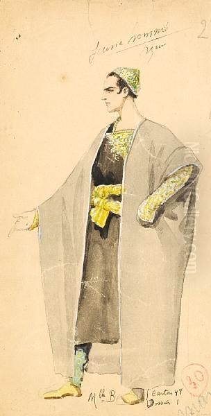 Muezzin Oil Painting by Sergei Solomko