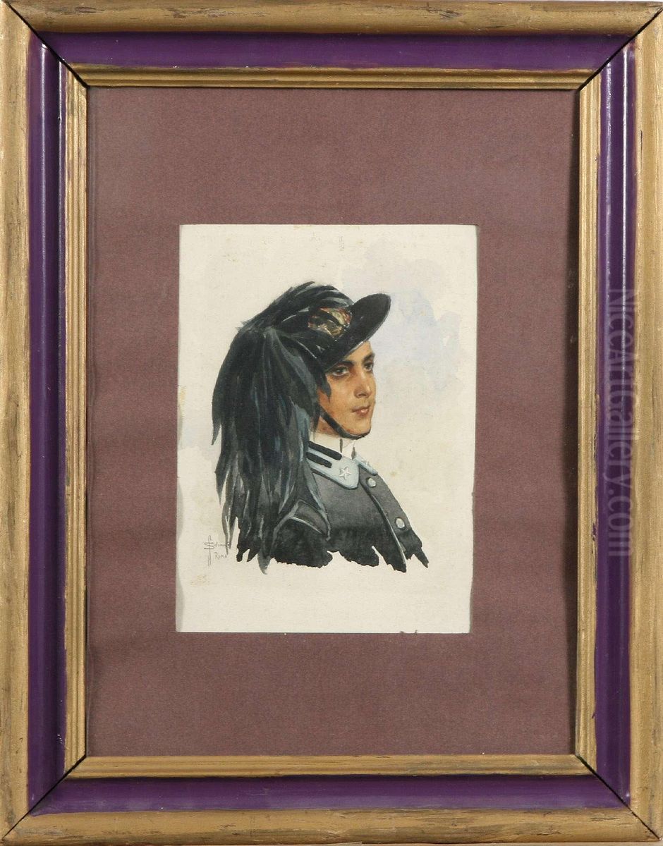 Ivan Samarine Oil Painting by Sergei Solomko