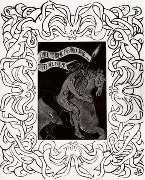 St. Julian. Oil Painting by Gilbert Bernard Solomon