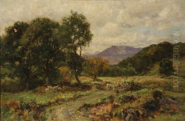 Landscape With Country Road Oil Painting by Richard Gay Somerset