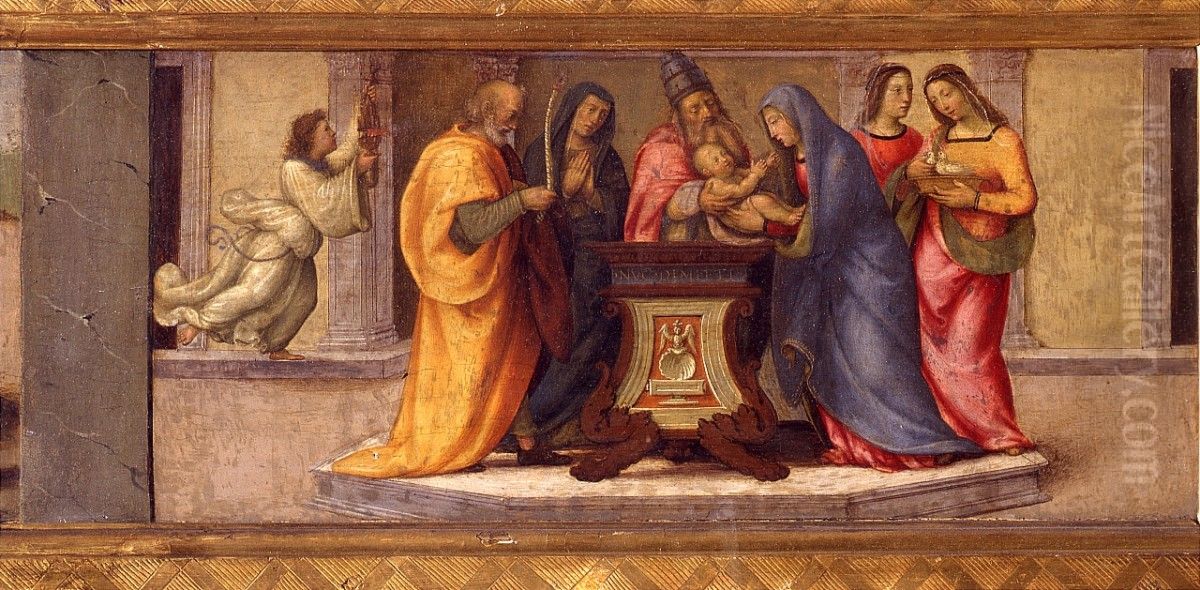 Circumcision Oil Painting by Mariotto Albertinelli