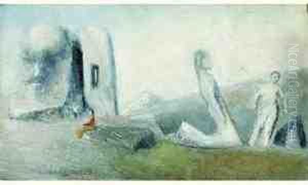 Sans Titre Oil Painting by Gar Sparks