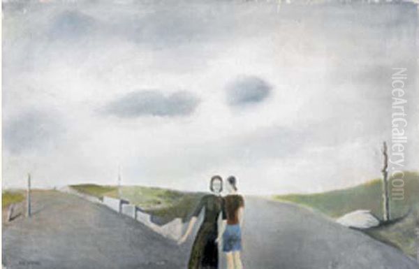 Sans Titre Oil Painting by Gar Sparks