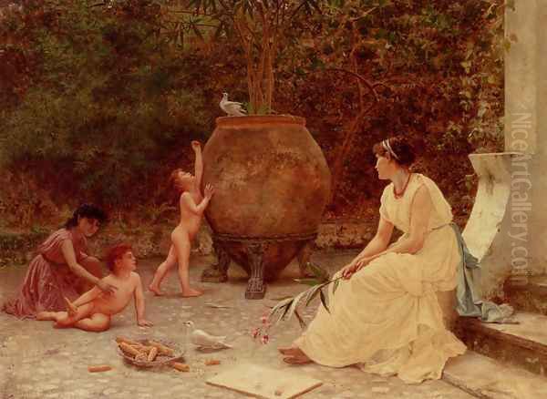 When The Heart Is Young Oil Painting by Sophie Gengembre Anderson