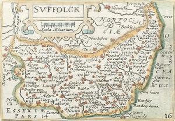 Suffolk Oil Painting by John Speede