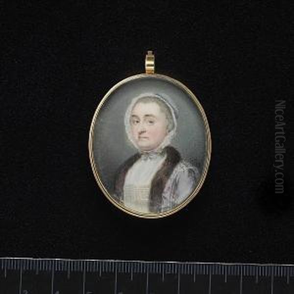 A Lady Oil Painting by Gervase Spencer