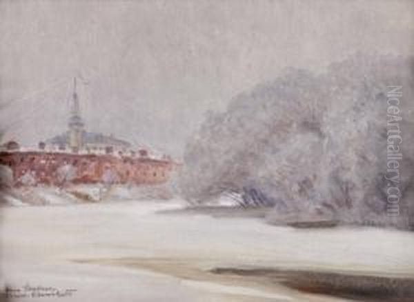 Brest-litowsk Oil Painting by Hans Stalzer