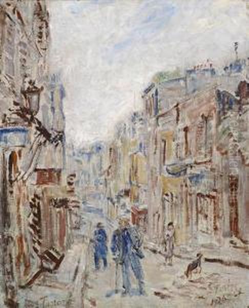Rue Tholoze Oil Painting by Robert Stanley