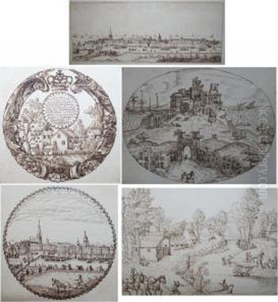 Heraldic And Medal Designs Oil Painting by Samuel Ward Stanton