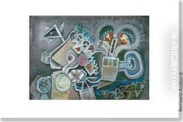 Untitled Oil Painting by Paul Albert Steck