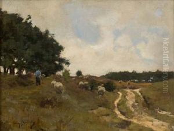 Untitled Oil Painting by Willem II Steelink