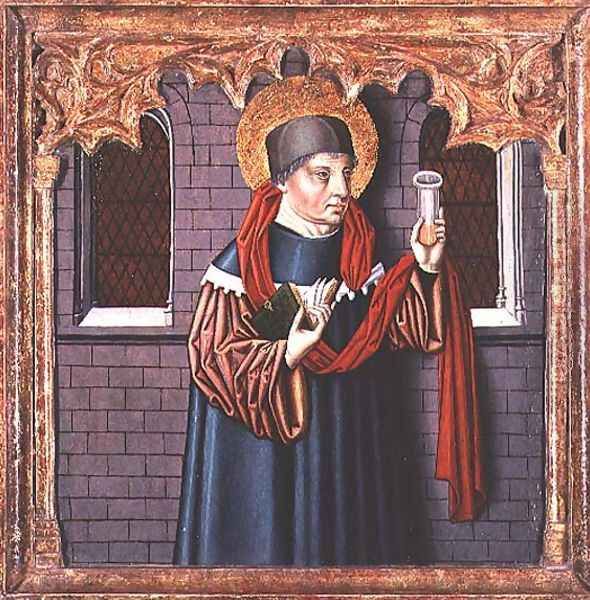 St. Cosmas (Patron Saint of Doctors) Oil Painting by Anonymous Artist