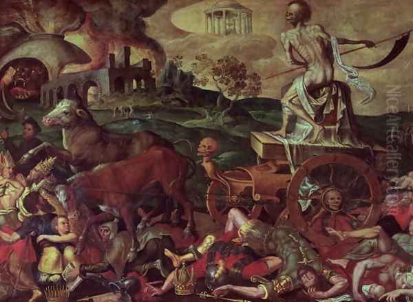 The Triumph of Death Oil Painting by Anonymous Artist