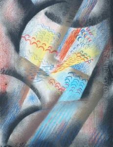 Abstraction Oil Painting by Fernand Steven