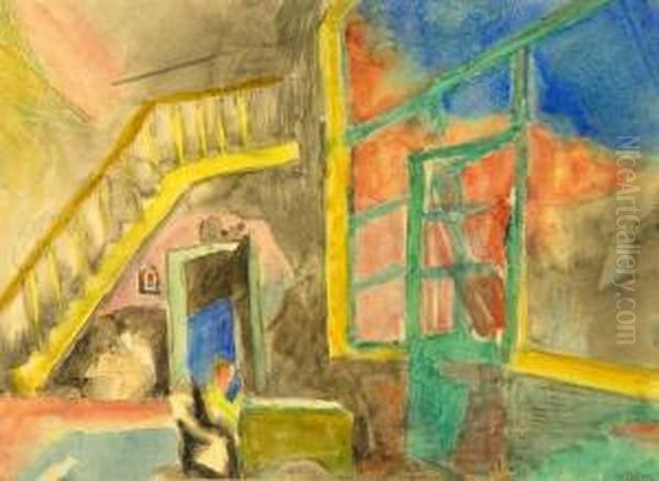 Ohne Titel Oil Painting by William Straube