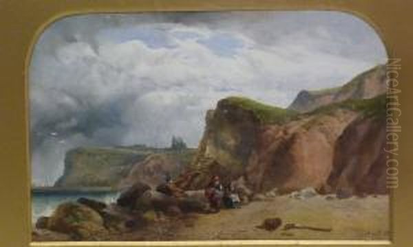 Whitby And The Yorkshire Coast Oil Painting by Ralph I Stubbs