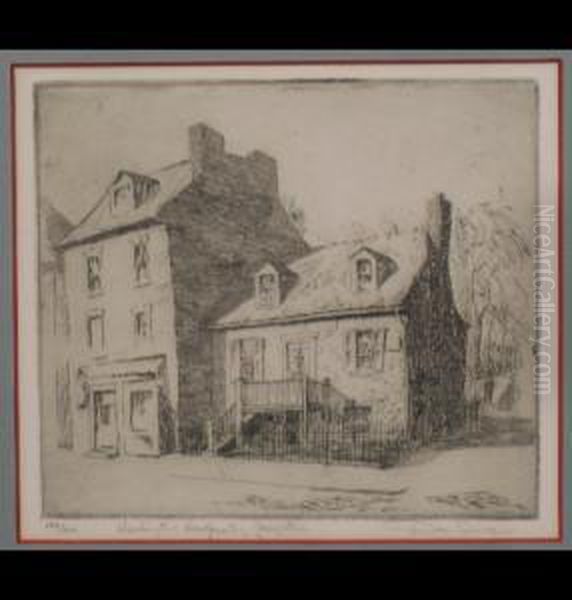 Washington's Head Quarters Oil Painting by Don Swann