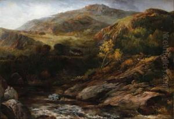 Betws-y-coed Oil Painting by John Syer