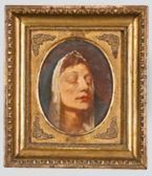 Ahitat Oil Painting by Peter Szule