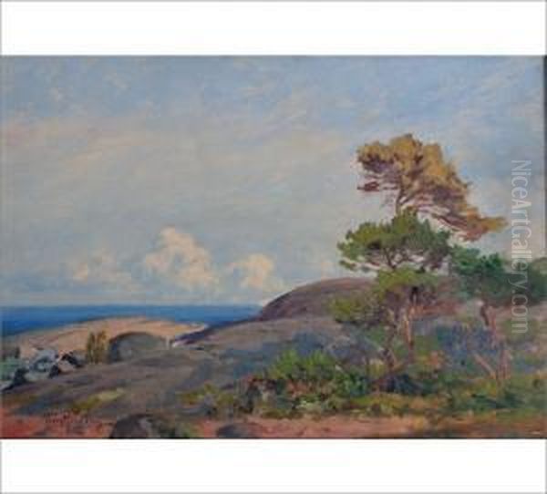 Archipelago Oil Painting by Bengt Tandberg