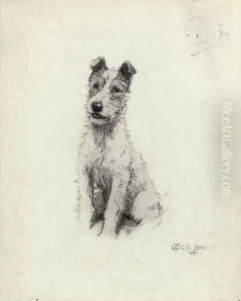 Wait boy Oil Painting by Cecil Charles Aldin