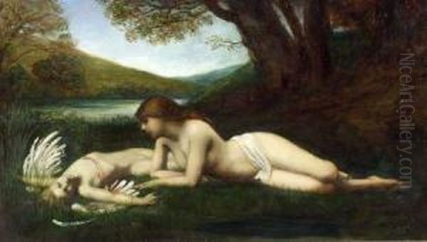 L'amour Blesse Oil Painting by Dorothy, nee Tennant Stanley