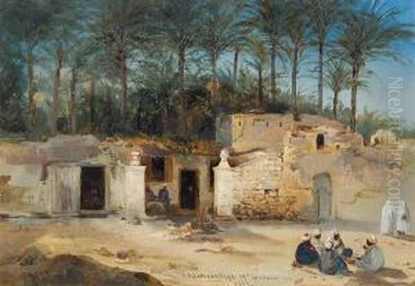 From Egypt Oil Painting by Franciszek Tepa (Teppa)