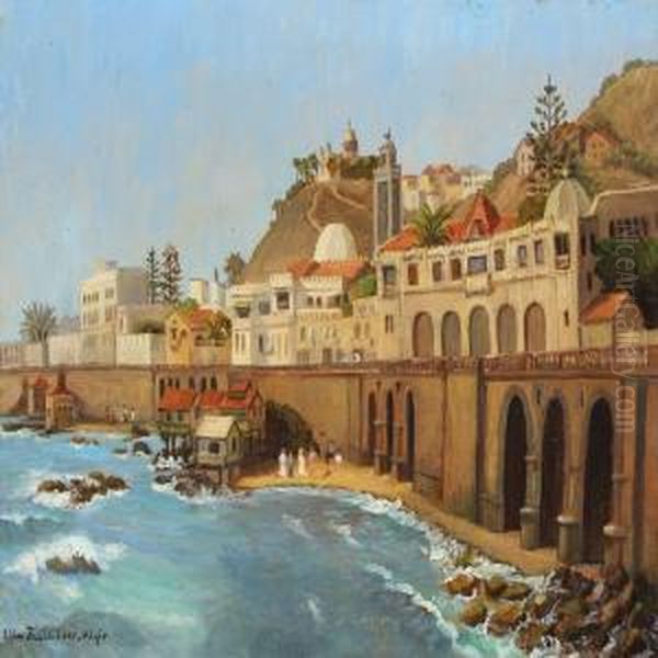 Algier Oil Painting by Ella Thalbitzer