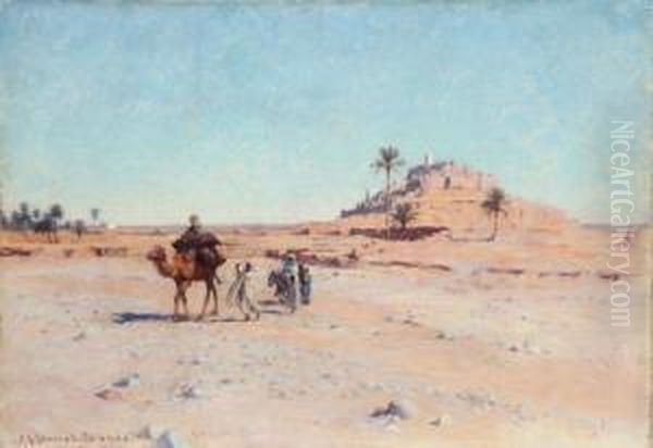 El Golea Oil Painting by Charles James Theriat