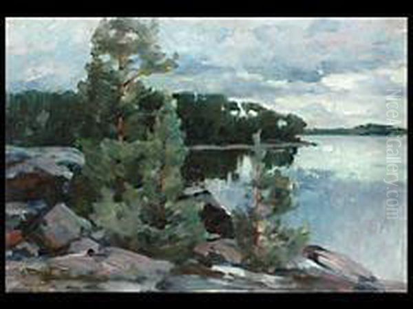 Seelandschaft Oil Painting by Ivan Thiele