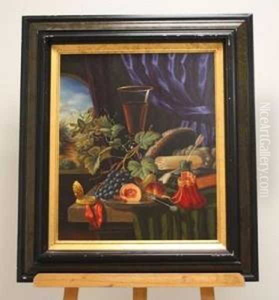 Nature Morte Oil Painting by Thomas, of Pall Mall Butler