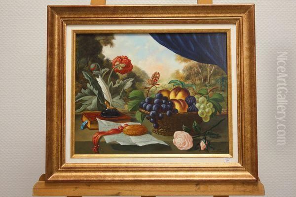 Nature Morte Oil Painting by Thomas, of Pall Mall Butler