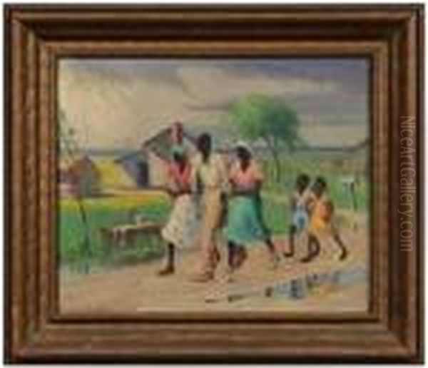 Five 'till Nine Oil Painting by Wilfred Thompson