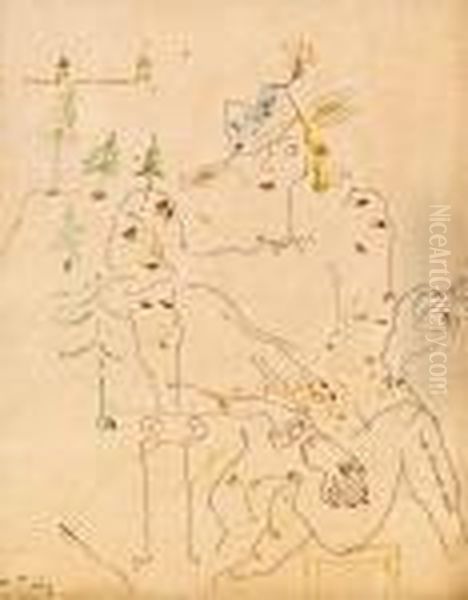 Marlene Dietrich Oil Painting by Wilhelm Thony