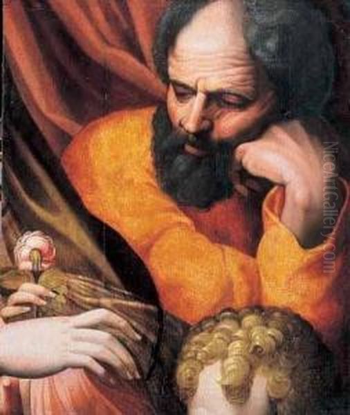 San Giuseppe Oil Painting by Pellegrino Tibaldi