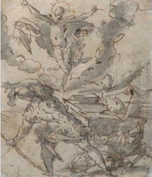 The Resurrection Oil Painting by Jacopo Tintoretto (Robusti)