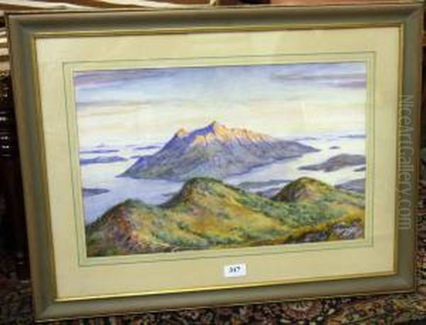 Untitled Oil Painting by Karl Tiren