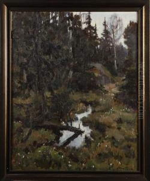 Varnatt Oil Painting by Stina Tiren