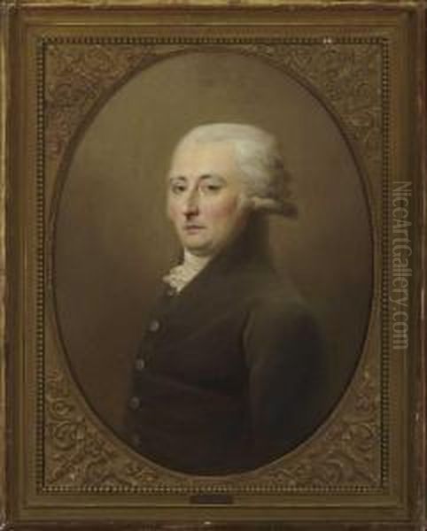 Bildnis Des Grafen Jakob Dimitrijewitsch Lanskoi Oil Painting by Johann Friedrich August Tischbein