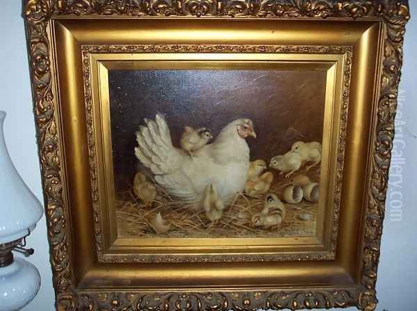 Unknown Oil Painting by Ben Austrian