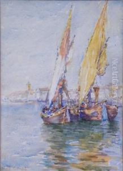 Venice. Oil Painting by William Holt Yates Titcomb